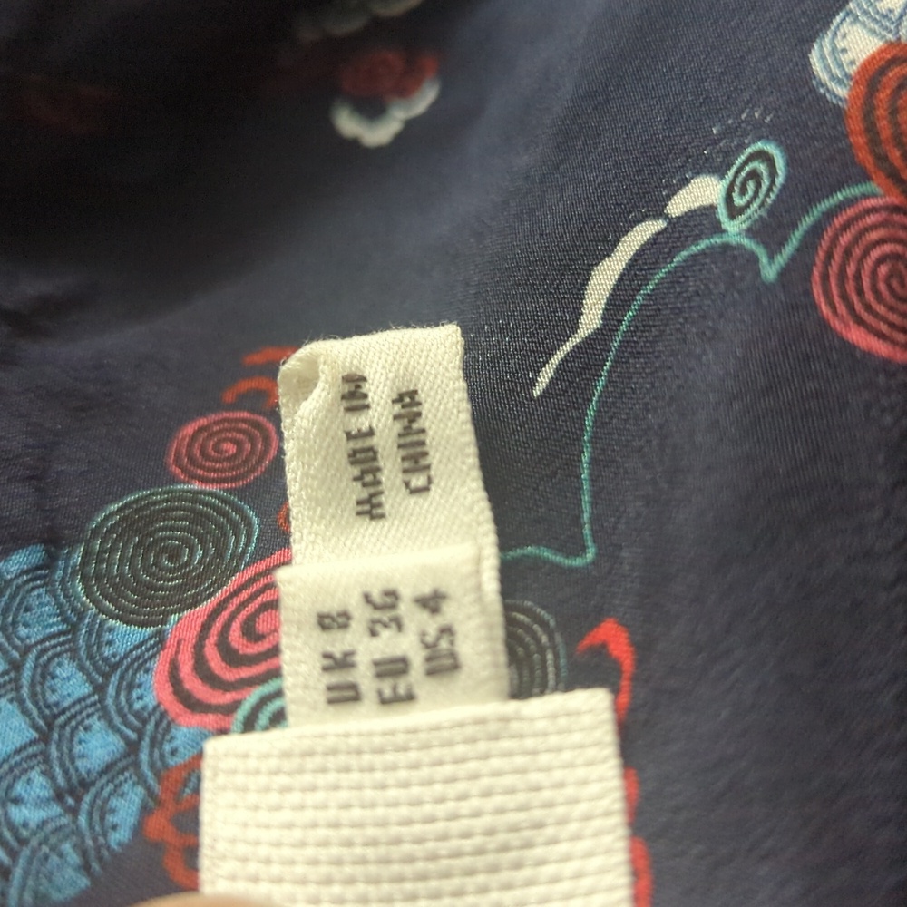 Cefinn Midi Length Silk Dress - Picture 14 of 15